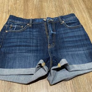 KanCan High Rise Jean Shorts